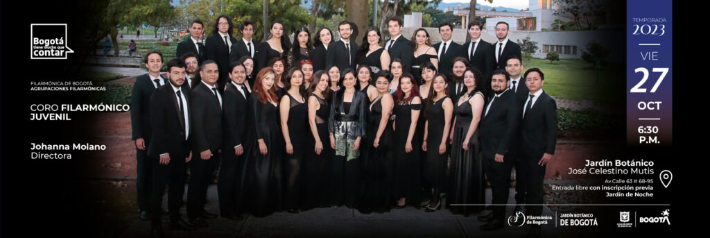 Coro Filarmónico en el Jardín de Noche