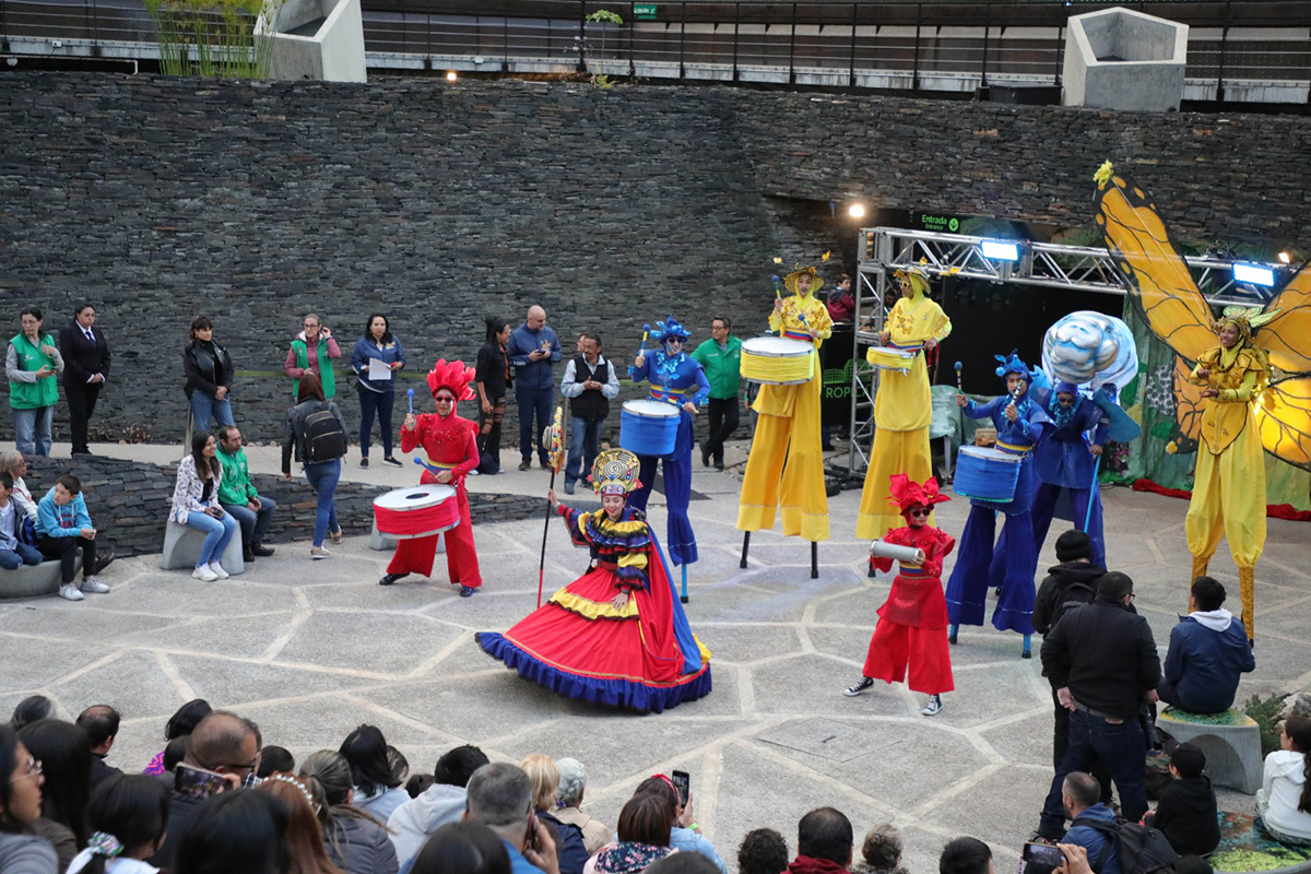 Presentaciones artísticas en el Jardín Botánico