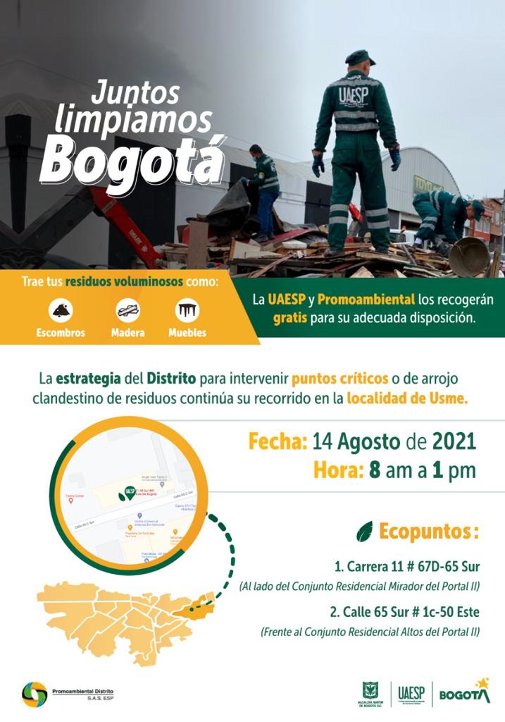 Juntos Limpiamos Bogotá