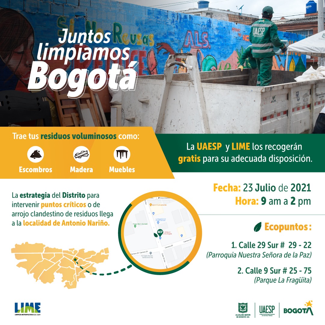 Juntos Limpiamos Bogotá