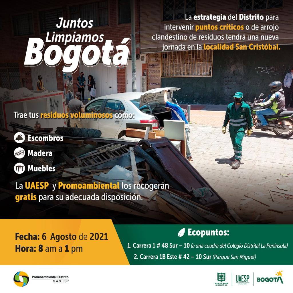 Juntos Limpiamos Bogotá