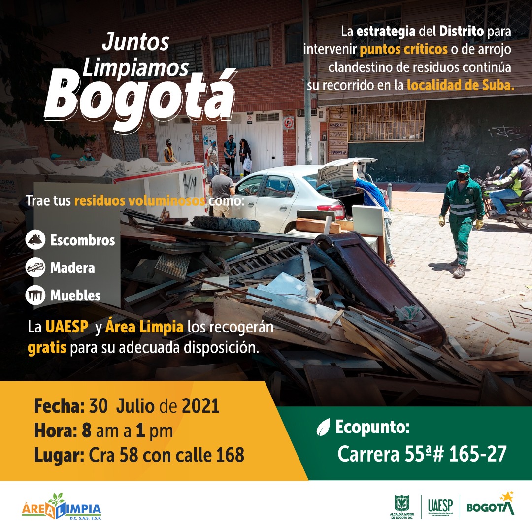 Juntos limpiamos Bogotá