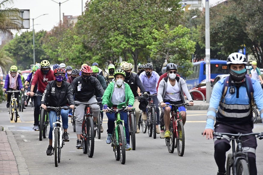 Inicia la XIII Semana de la Bici, Pedalea Bogotá - Foto: Comunicaciones Alcaldía Bogotá