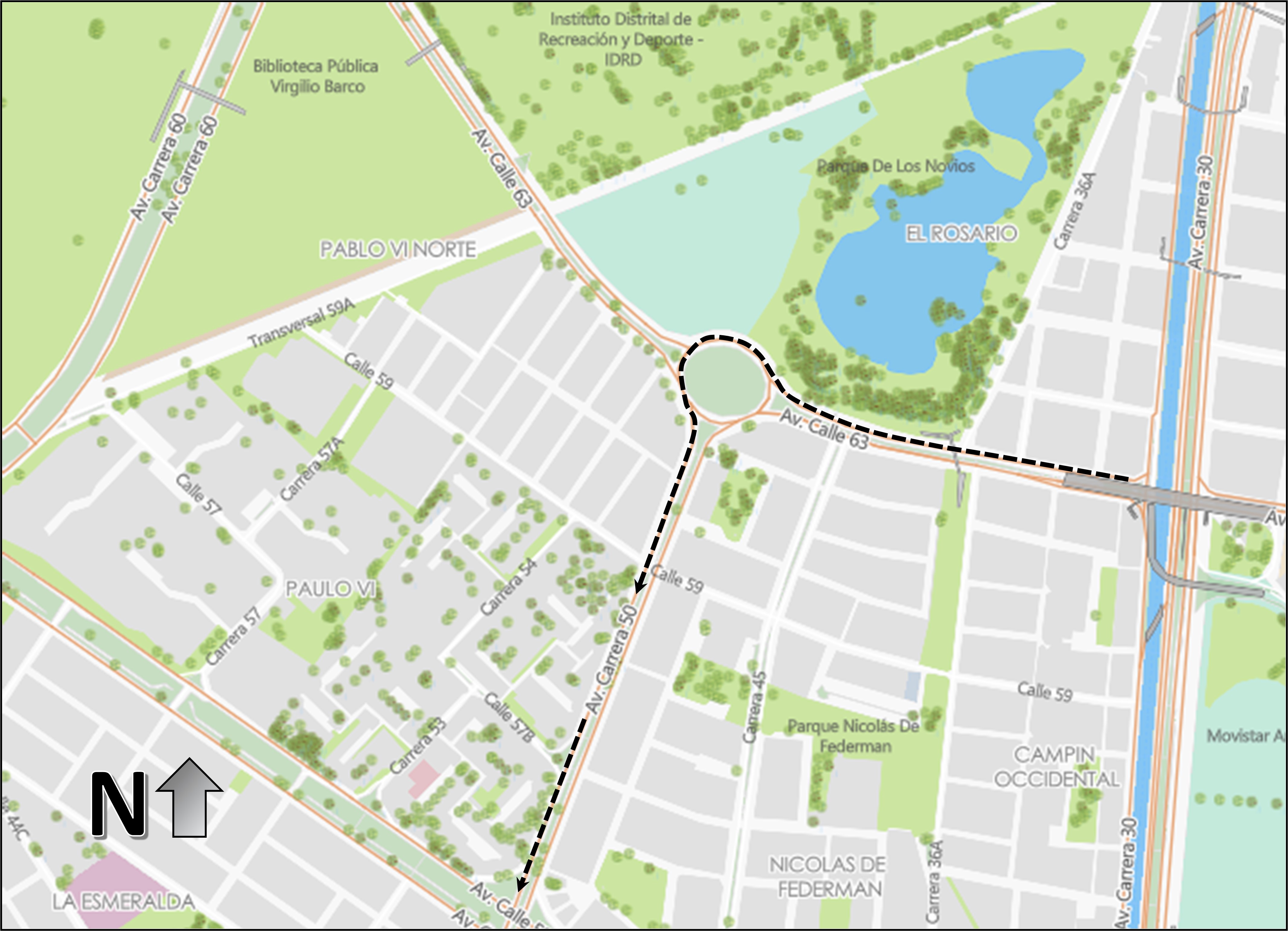 Cierres y desvíos por carrera atlética del Servicio Civil en Bogotá