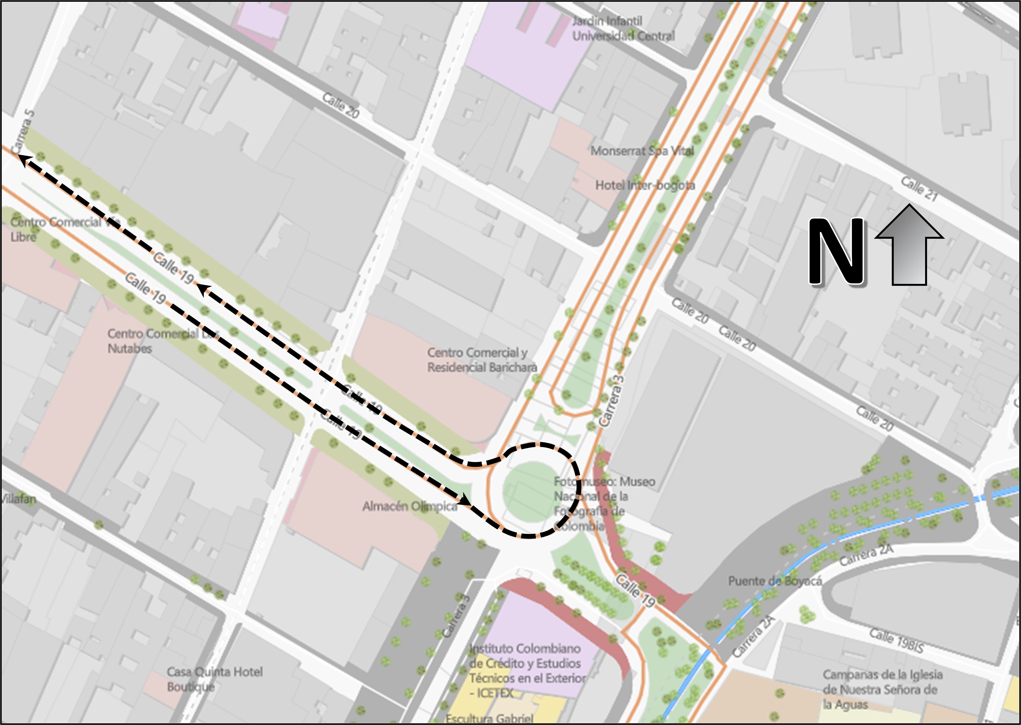 Cierres y desvíos en Bogotá por Runtrail Urbano 23 de junio 2024 