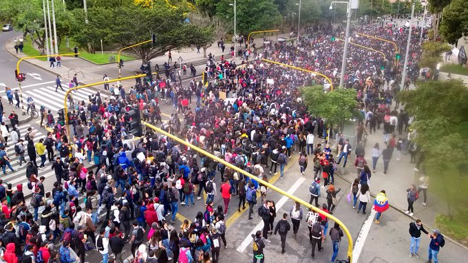 Marcha de estudiantes