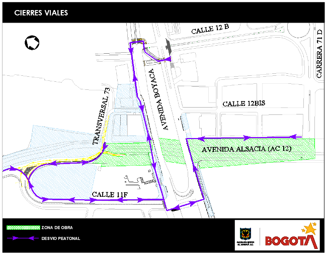 Mapa 10. Rutas peatonales