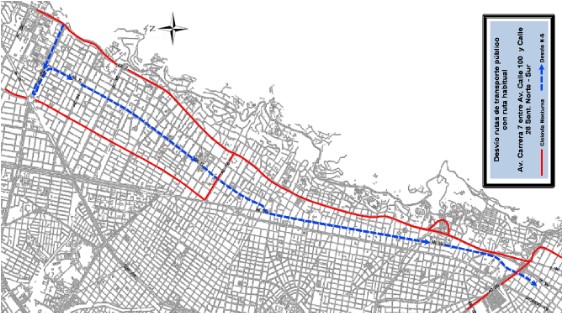 Cierres y desvíos por Ciclovía Nocturna del jueves 10 de agosto 2023