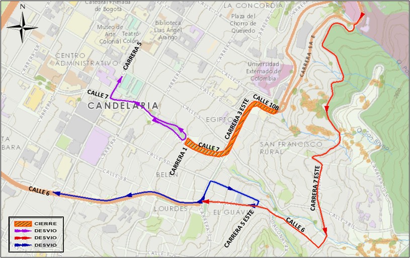 Celebración Reyes 2025 en Bogotá cierres viales y desvíos autorizados