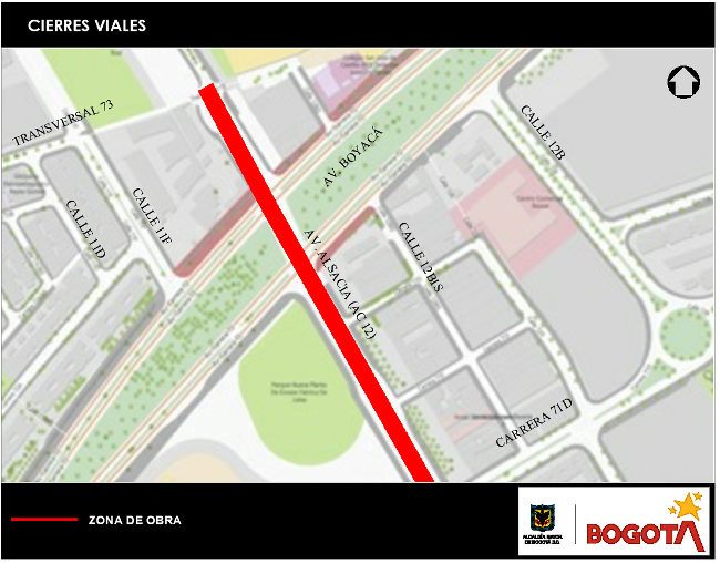 Mapa 1. Zona de obra