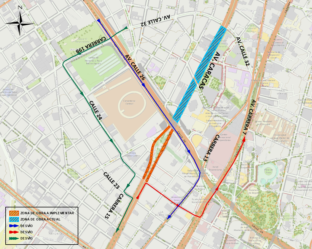 Mapa 2. Tránsito vehicular.