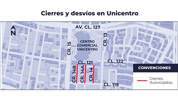 Cierres y desvíos en Bogotá por las elecciones de este 29 de octubre