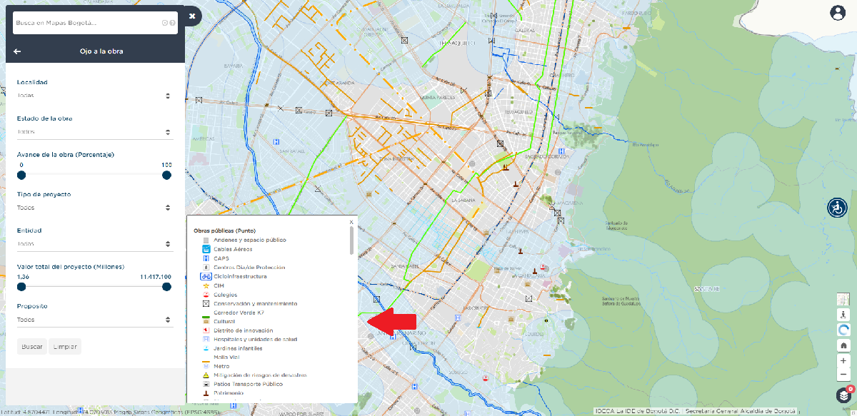 Mapas Bogotá