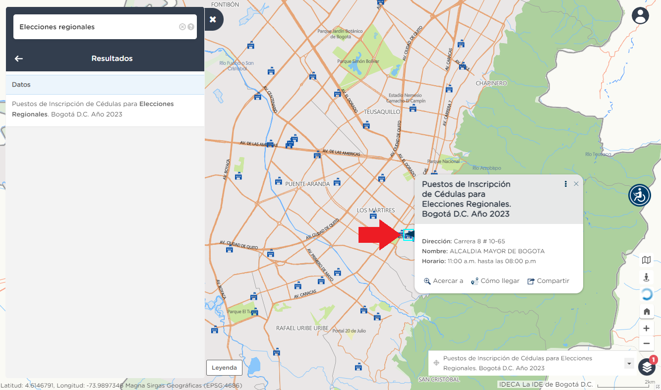 Mapas Bogotá