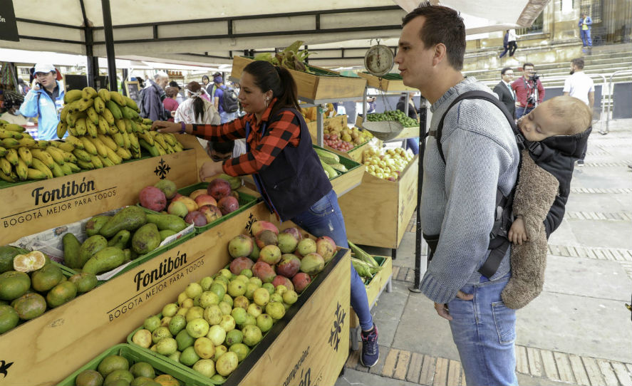 Mercado Campesino 2019 - Foto: Alcaldía de Bogotá-Diego Bauman