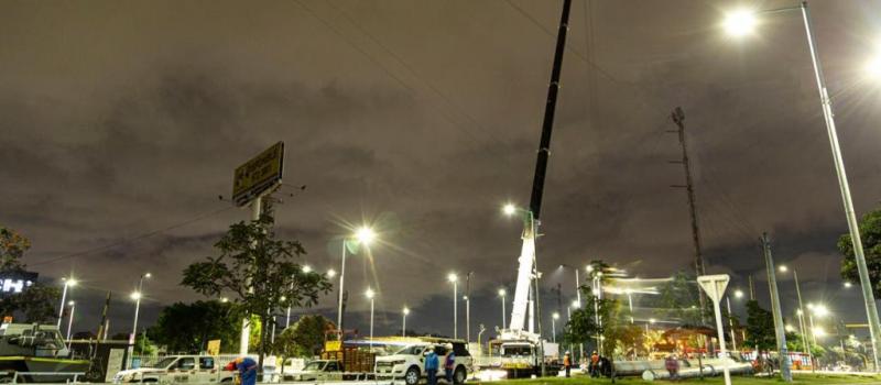 Avances en las obras de energía del Metro