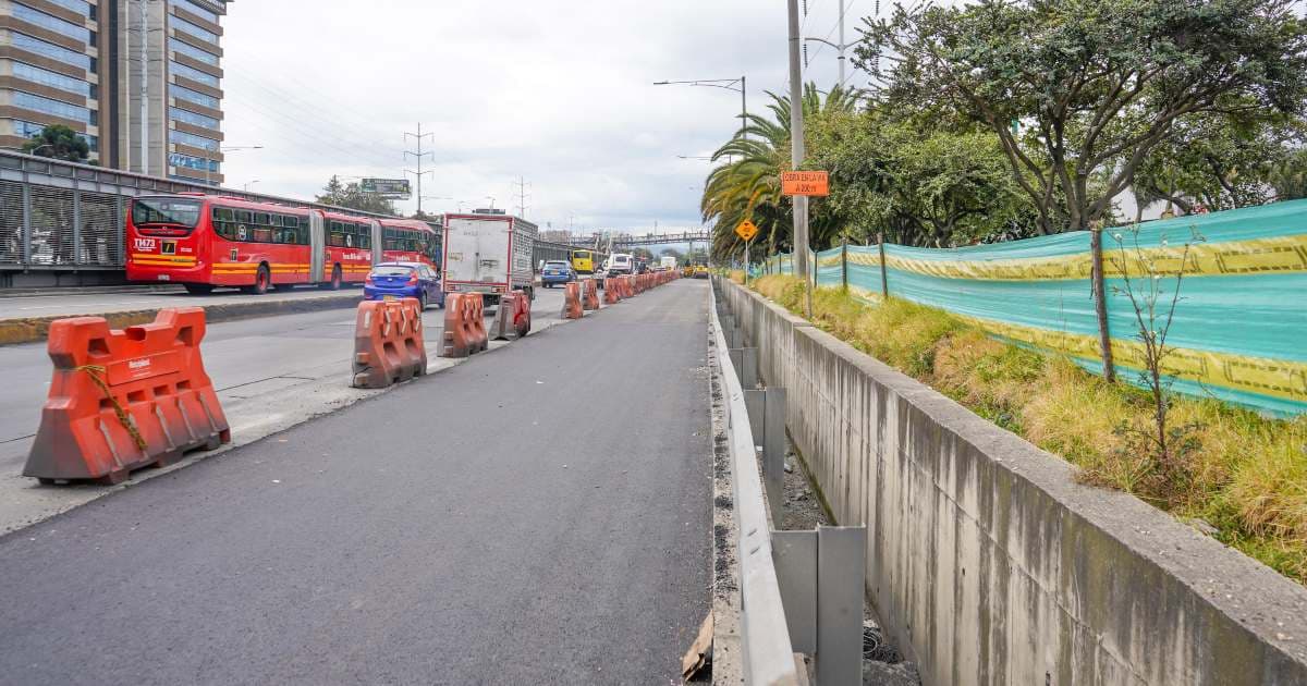 Movilidad en Bogotá_ obras mejora geométrica y puente peatonal Toberín III