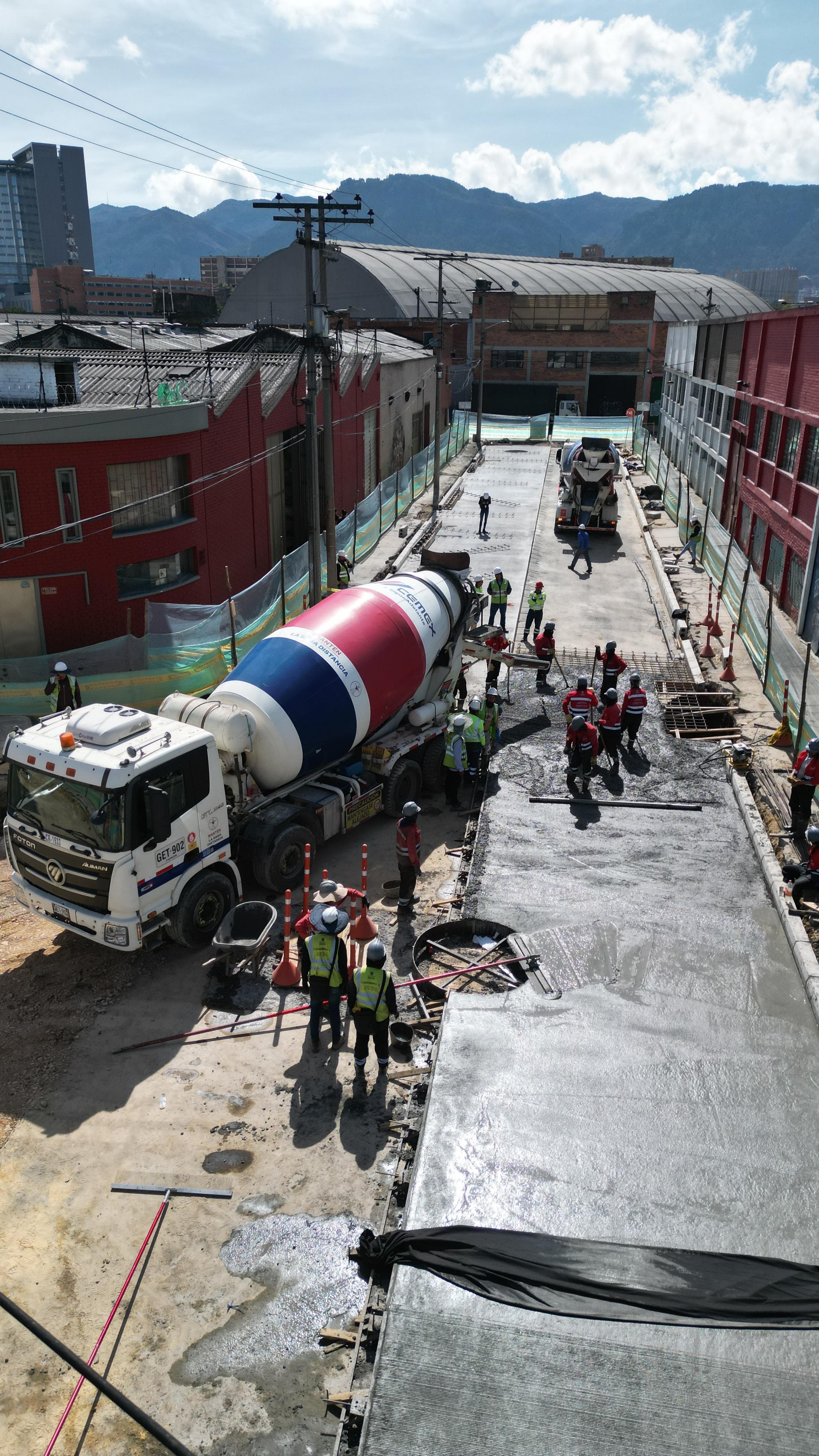 Movilidad en Bogotá_ obras valorización zona industrial Puente Aranda