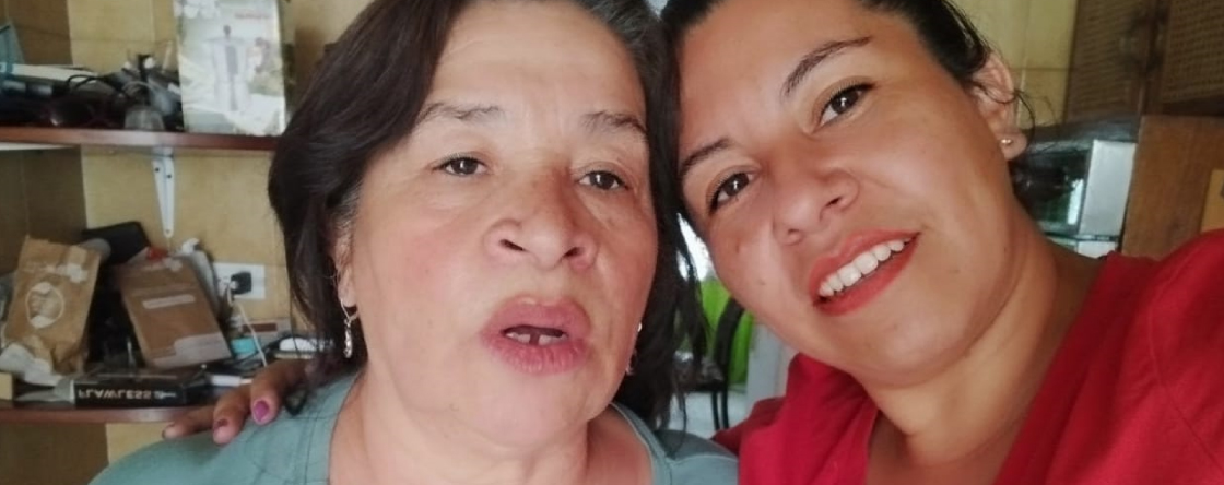 Perfil de Olga y su mamá