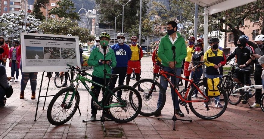 Así avanza avanza implementación de la ciclorruta de la Carrera 7 