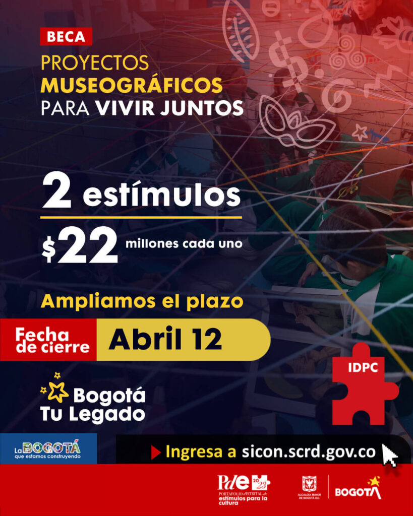  Beca proyectos museográficos para vivir juntos