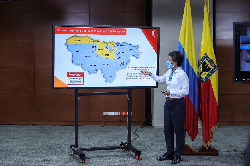 Nuevas medidas para Bogotá a partir del 16 de agosto - Foto: Comunicaciones Alcaldía Bogotá