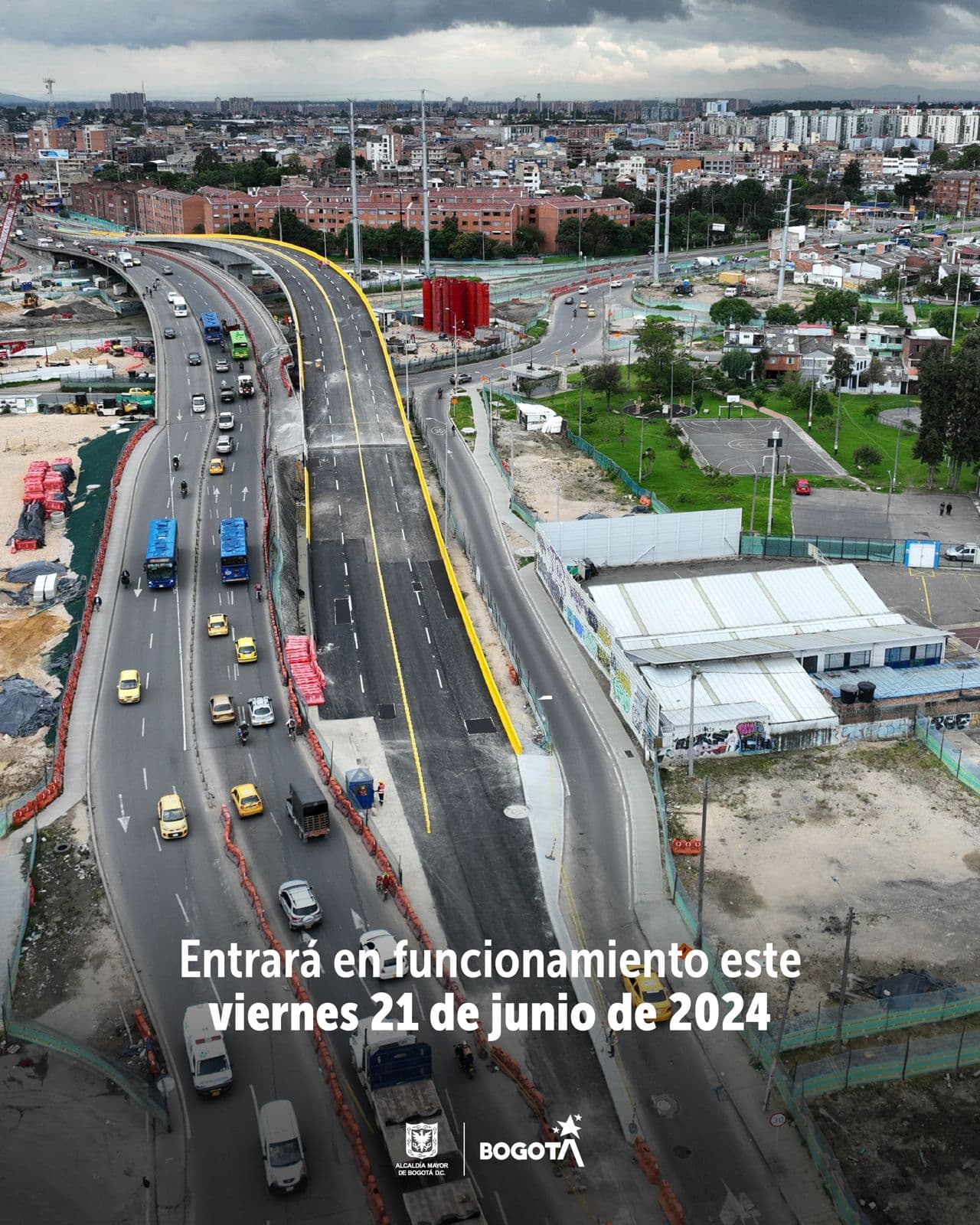 Nuevo puente avenida Primero de Mayo con carrera 68 II