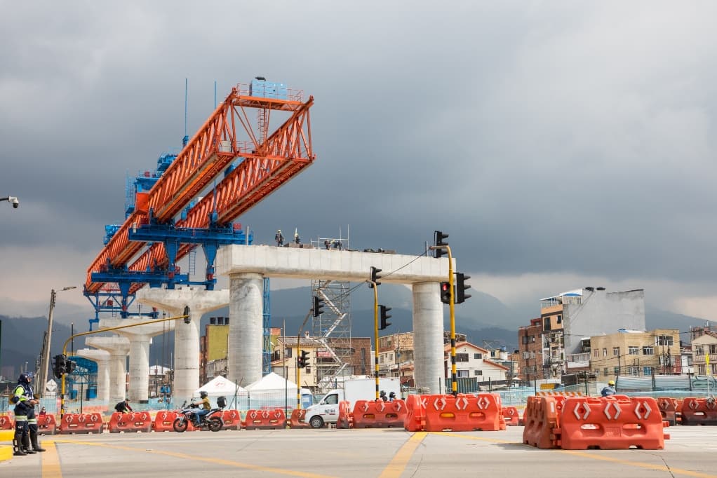 Obras del Metro de Bogotá el proyecto ya supera el 46 % de avance 2