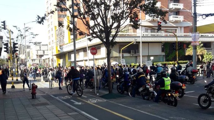 Paro Nacional por la calle 13