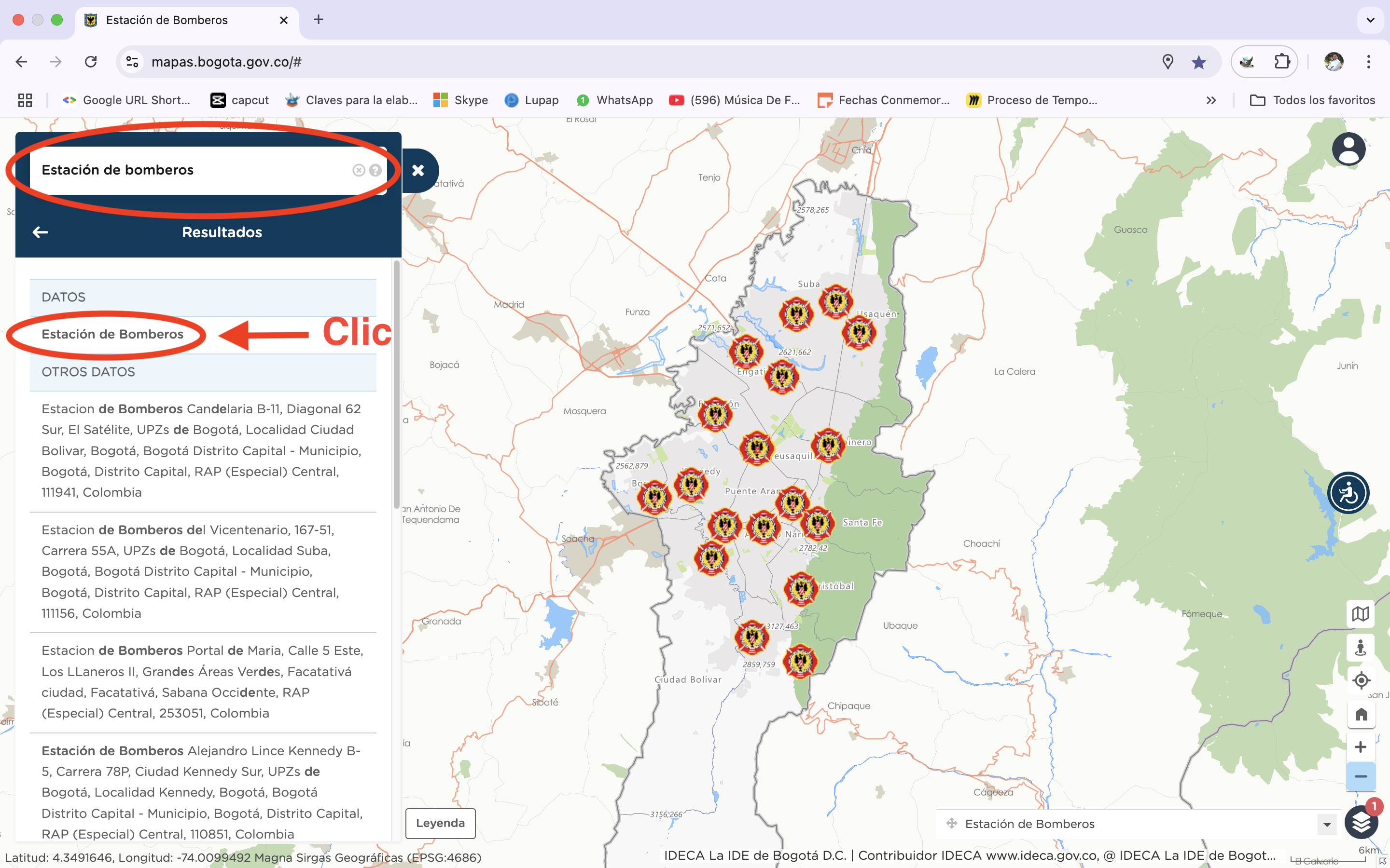 Mapas Bogotá