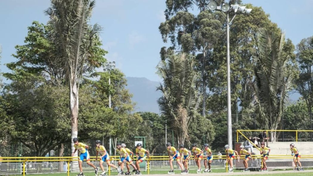 Patinadores en el Salitre