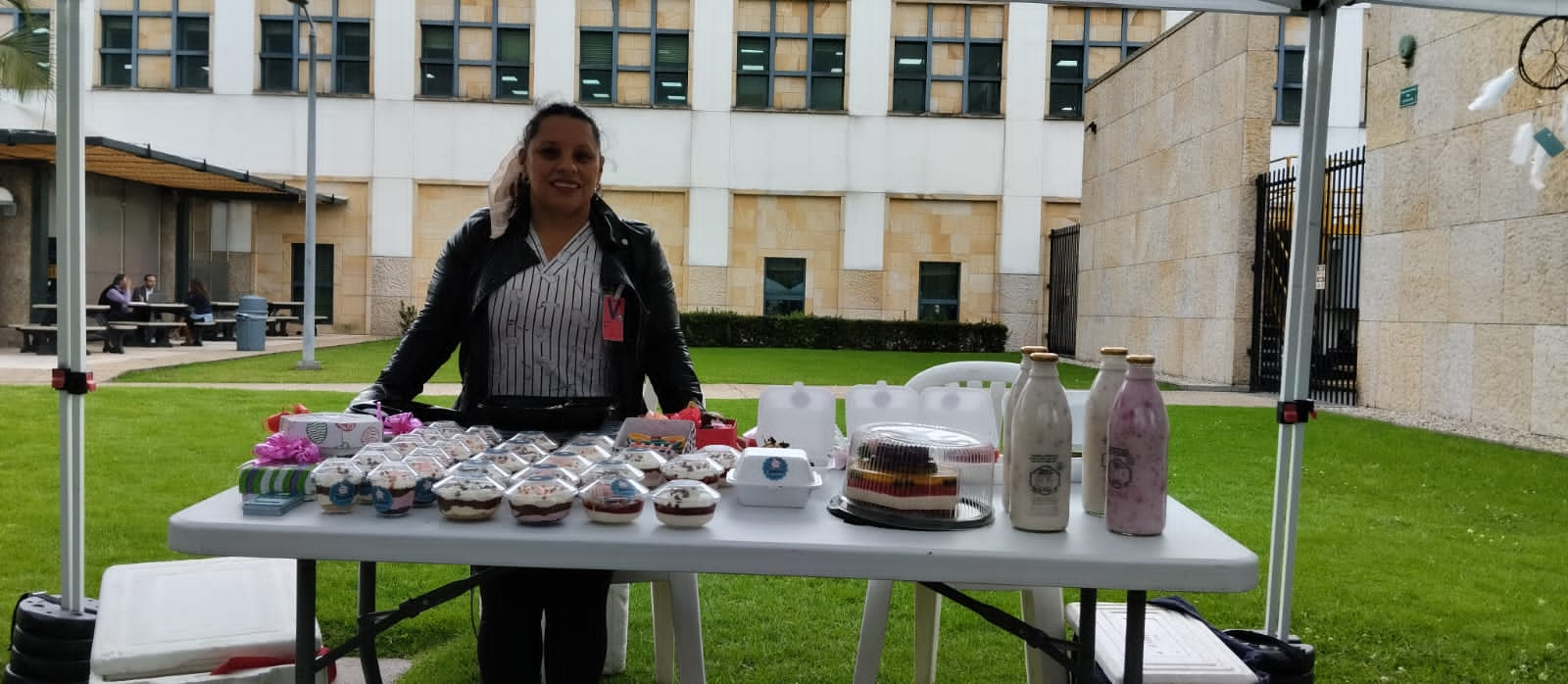 Patricia y su negocio de repostería