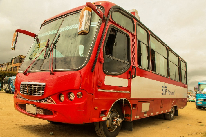 bus provisional del SITP