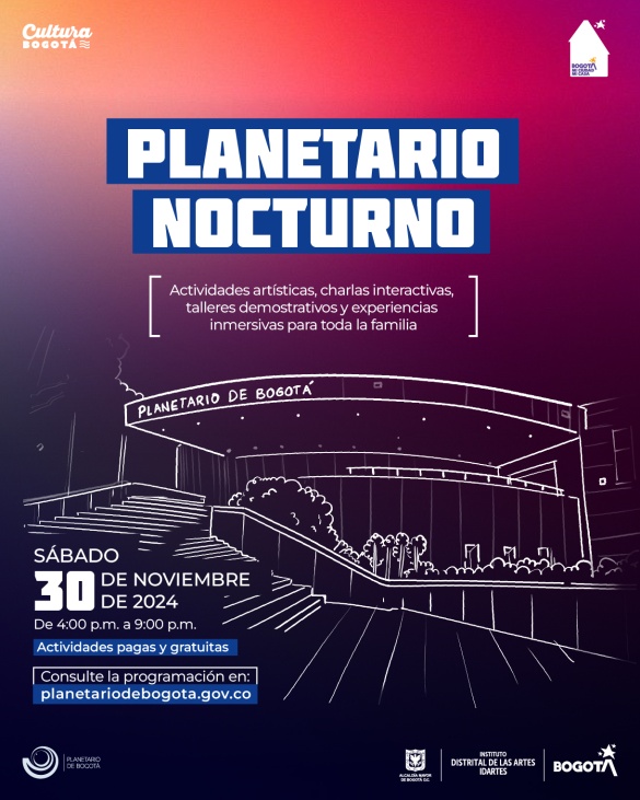 Planetario nocturno 2024