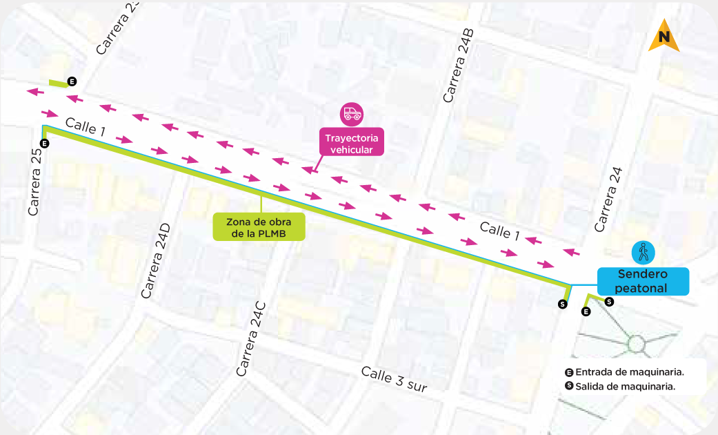 Nuevos Planes de Manejo de Tránsito por obras de la Línea 1 del Metro