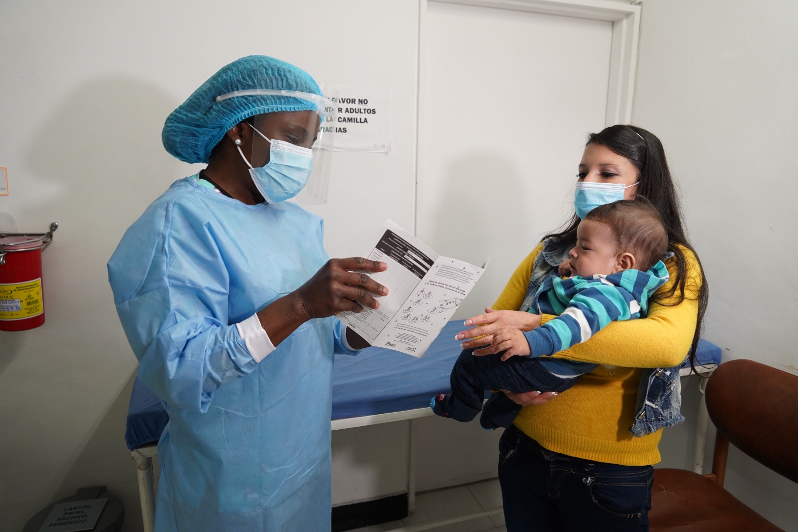 Distrito reitera medidas de prevención para el cuidado de salud de niños y niñas