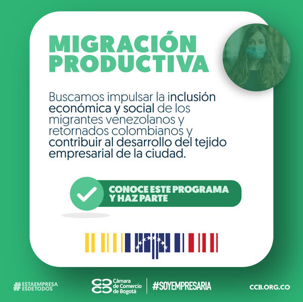 Abren convocatoria para apoyar emprendimientos de migrantes venezolanos