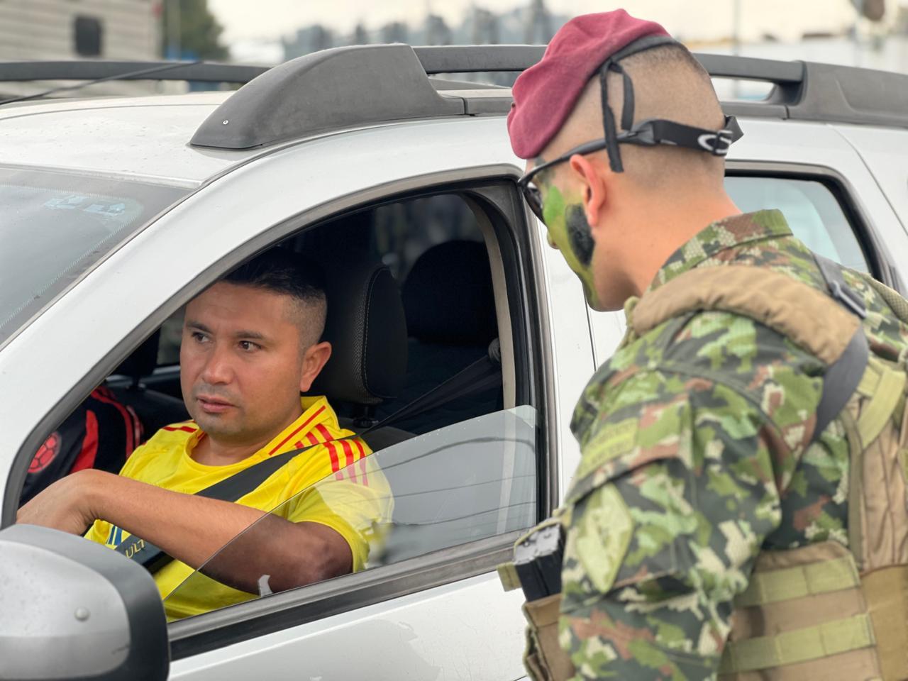 Puentos de control para brindar información en las principales vías