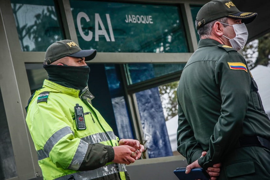 CAI móviles para reforzar seguridad en zonas afectadas - Foto: Comunicaciones Alcaldía Bogotá