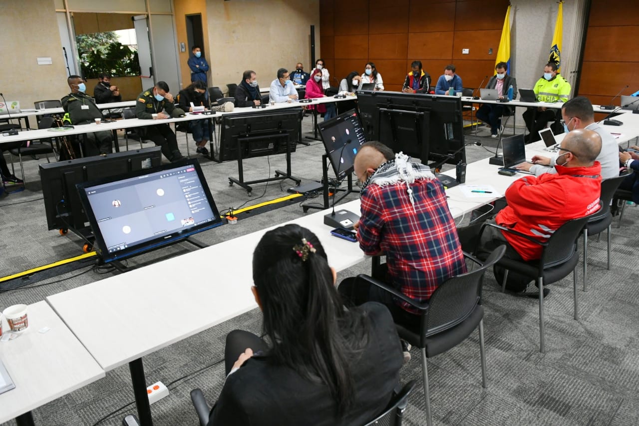  El secretario de Gobierno Luis Ernesto Gómez señaló que el Distrito dispuso otras alternativas para conmemorar el Día Internacional de las Víctimas - FOTO: Prensa Secretaría de Gobierno