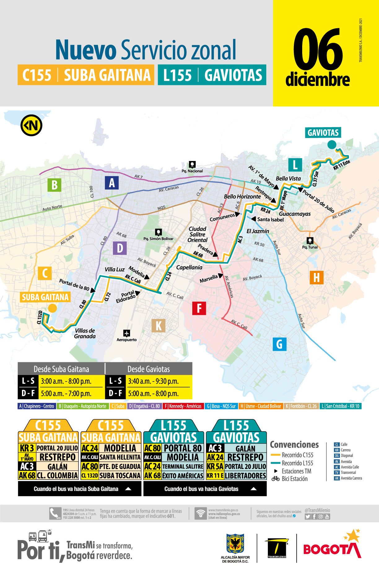 Mapa Transmilenio