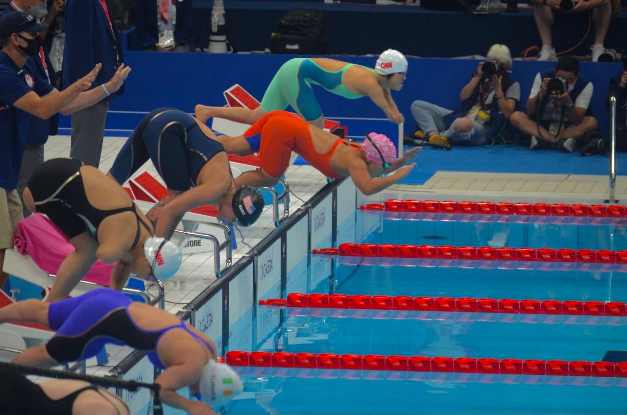 Sara Vargas en competencia