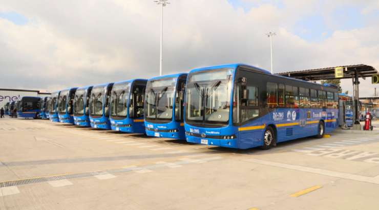 Buses eléctricos de TransMilenio 