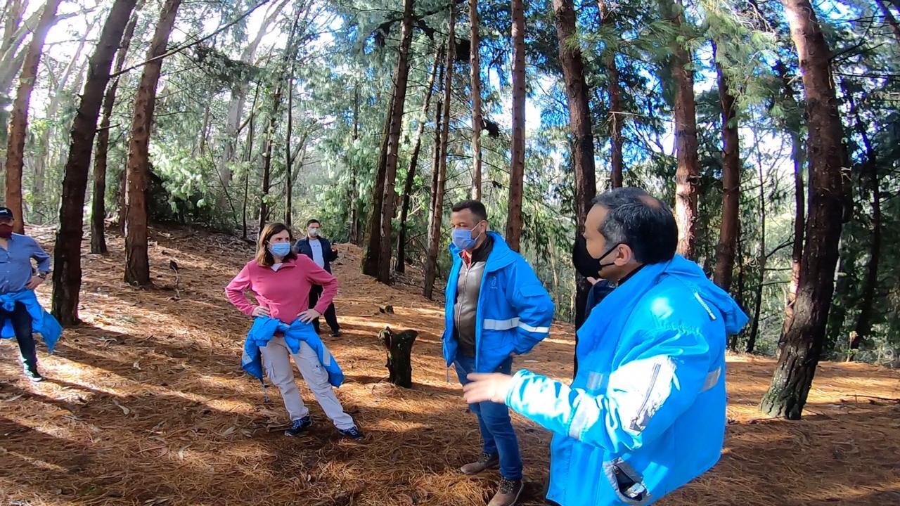 Así disfrutaron los bogotanos la reapertura de los senderos ecológicos - FOTO: Prensa Acueducto de Bogotá