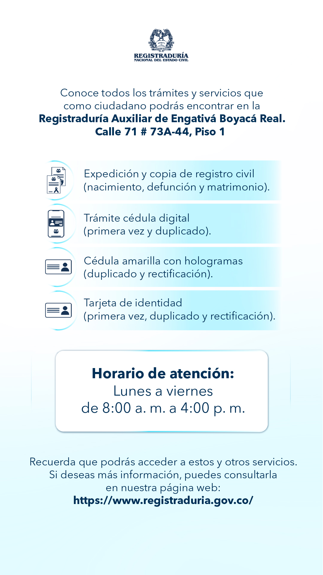 Servicios de identificación