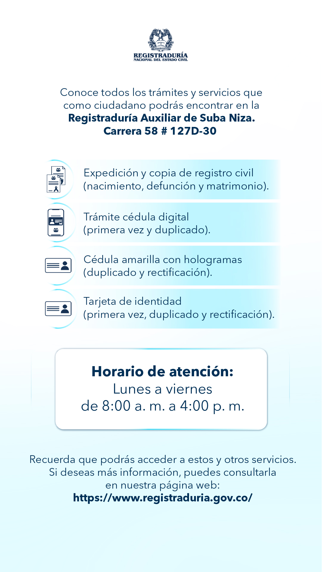 Servicios de identificación