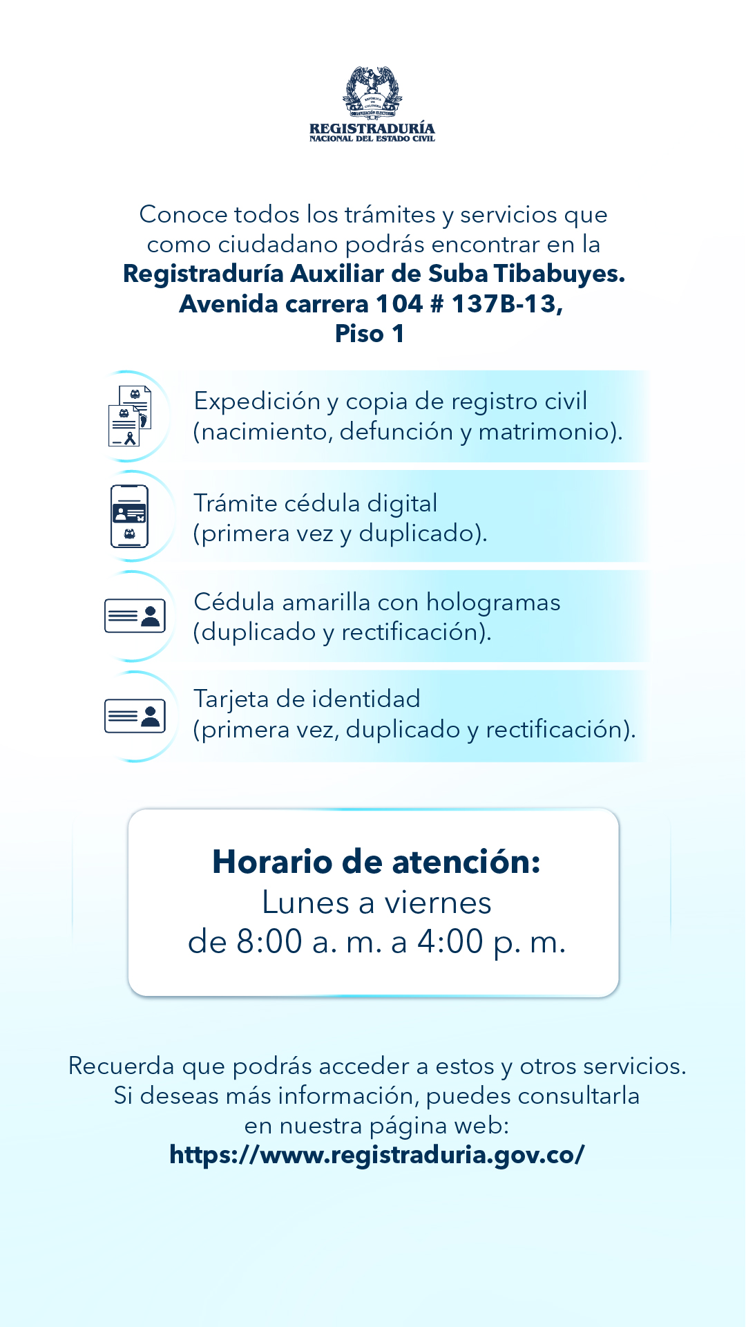 Servicios de identificación