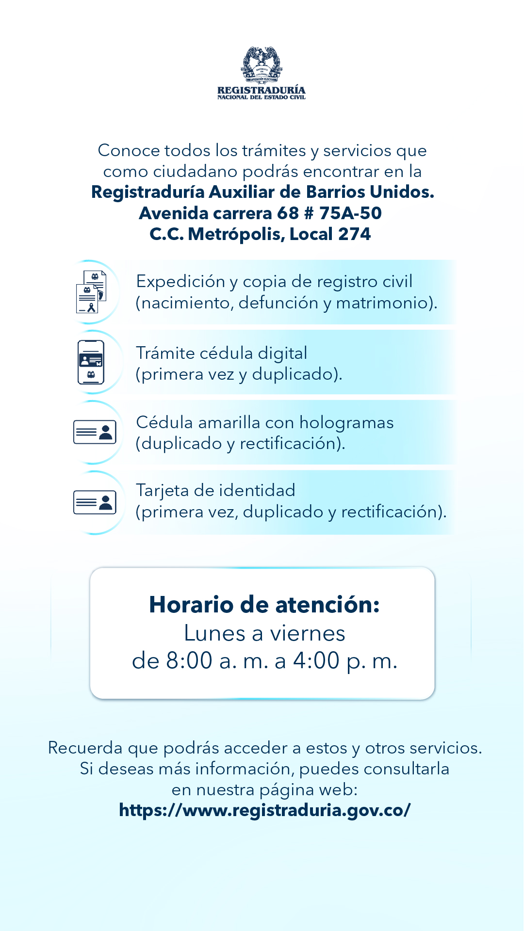 Servicios de identificación