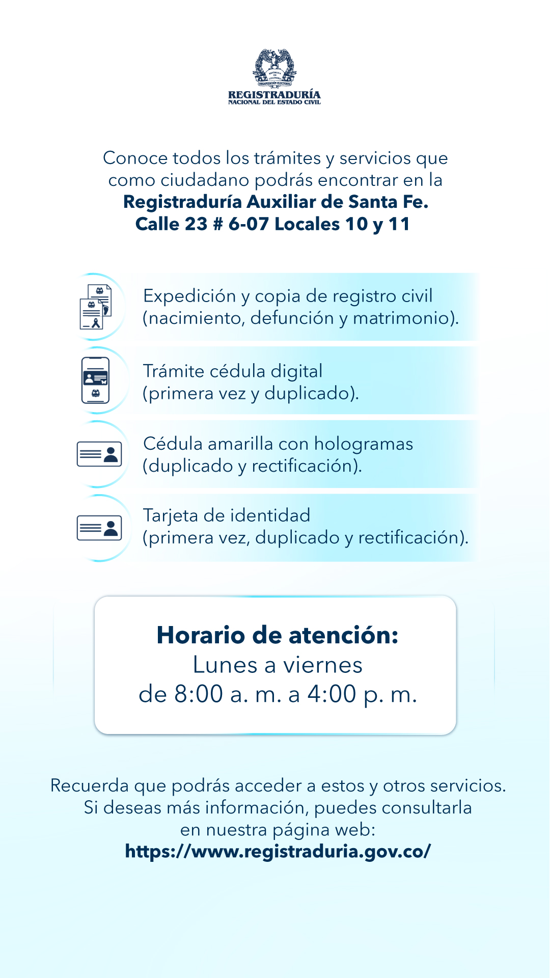 Servicios de identificación