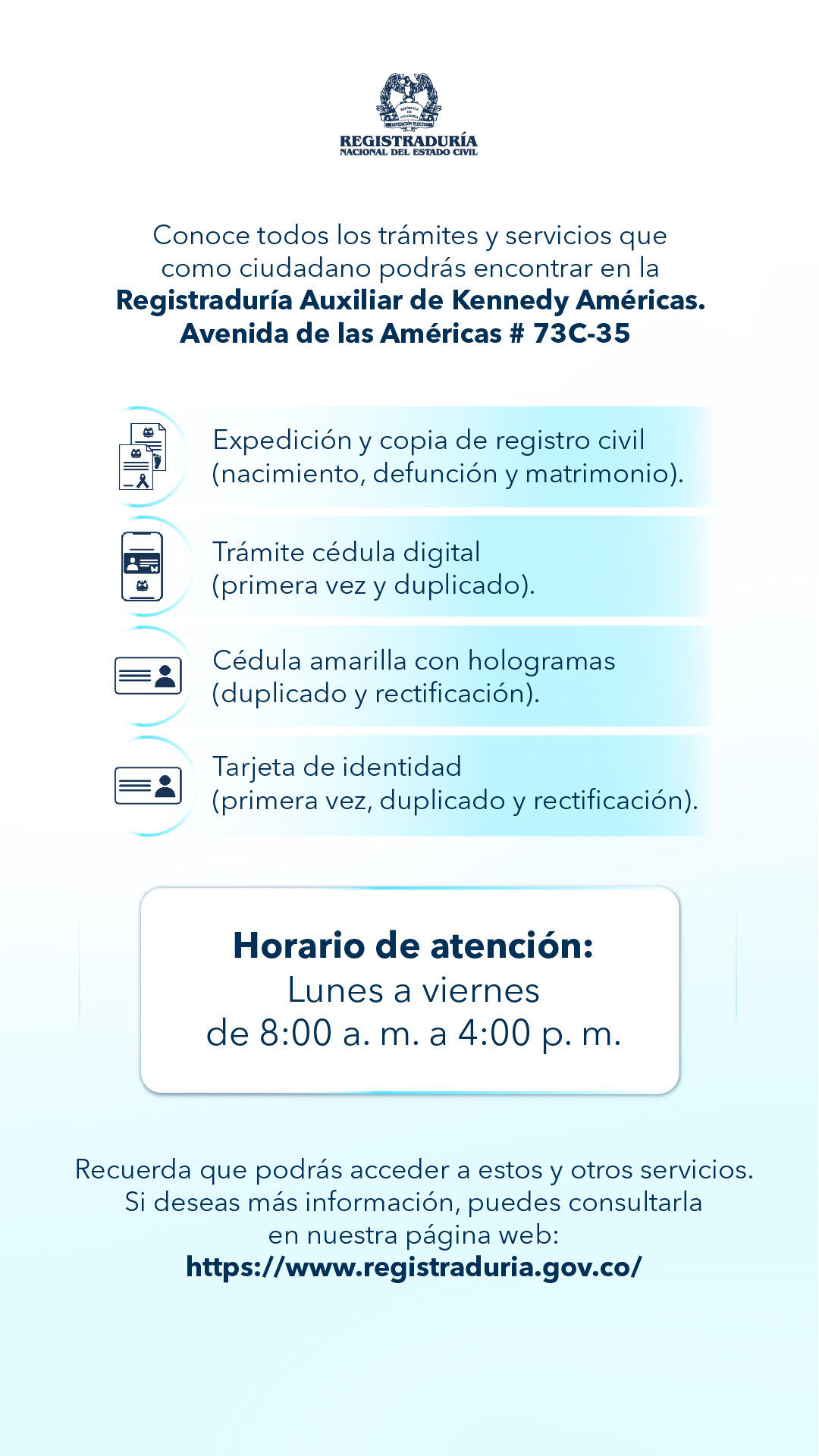 Servicios de identificación